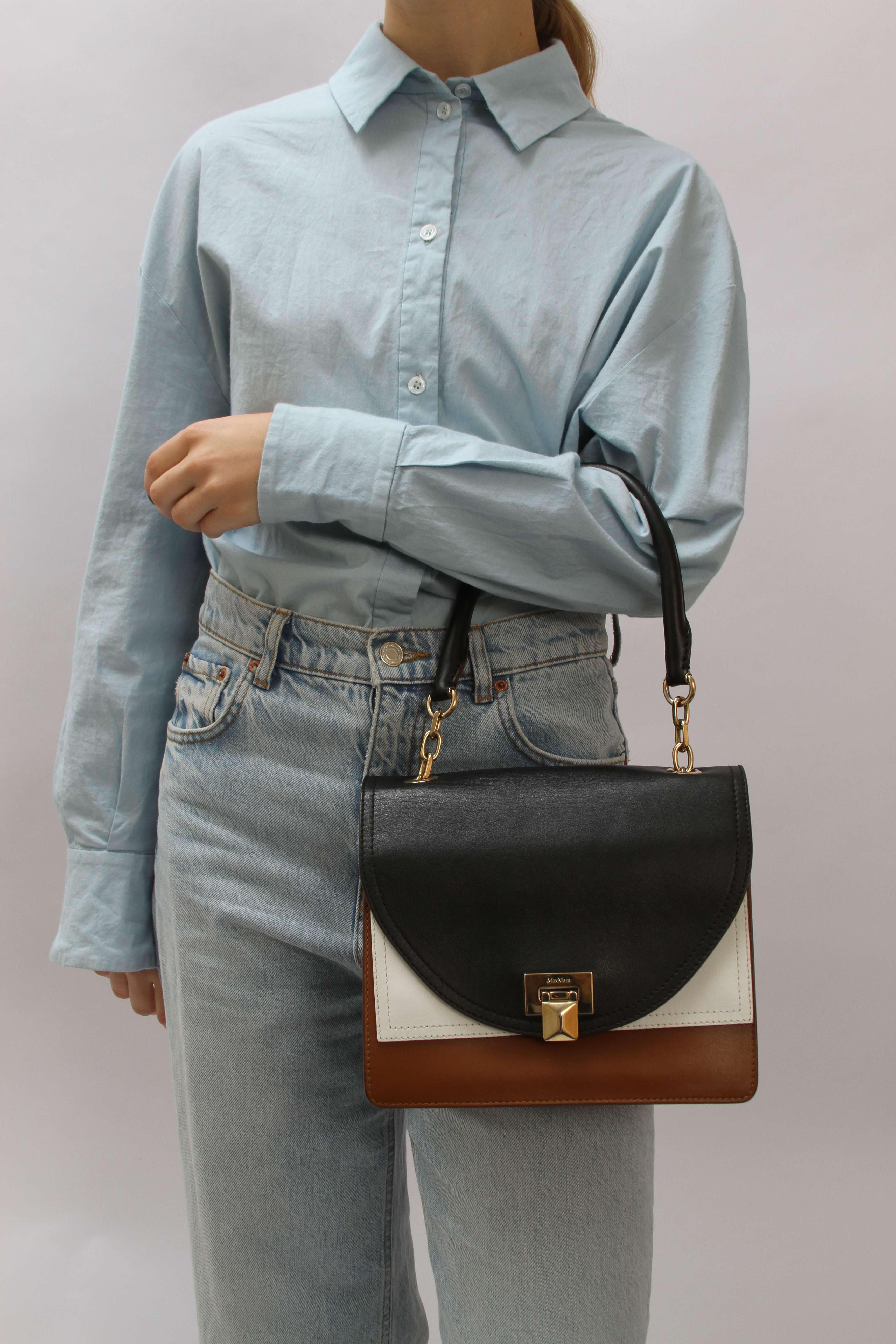 Max Mara Leather Bag, фото 4