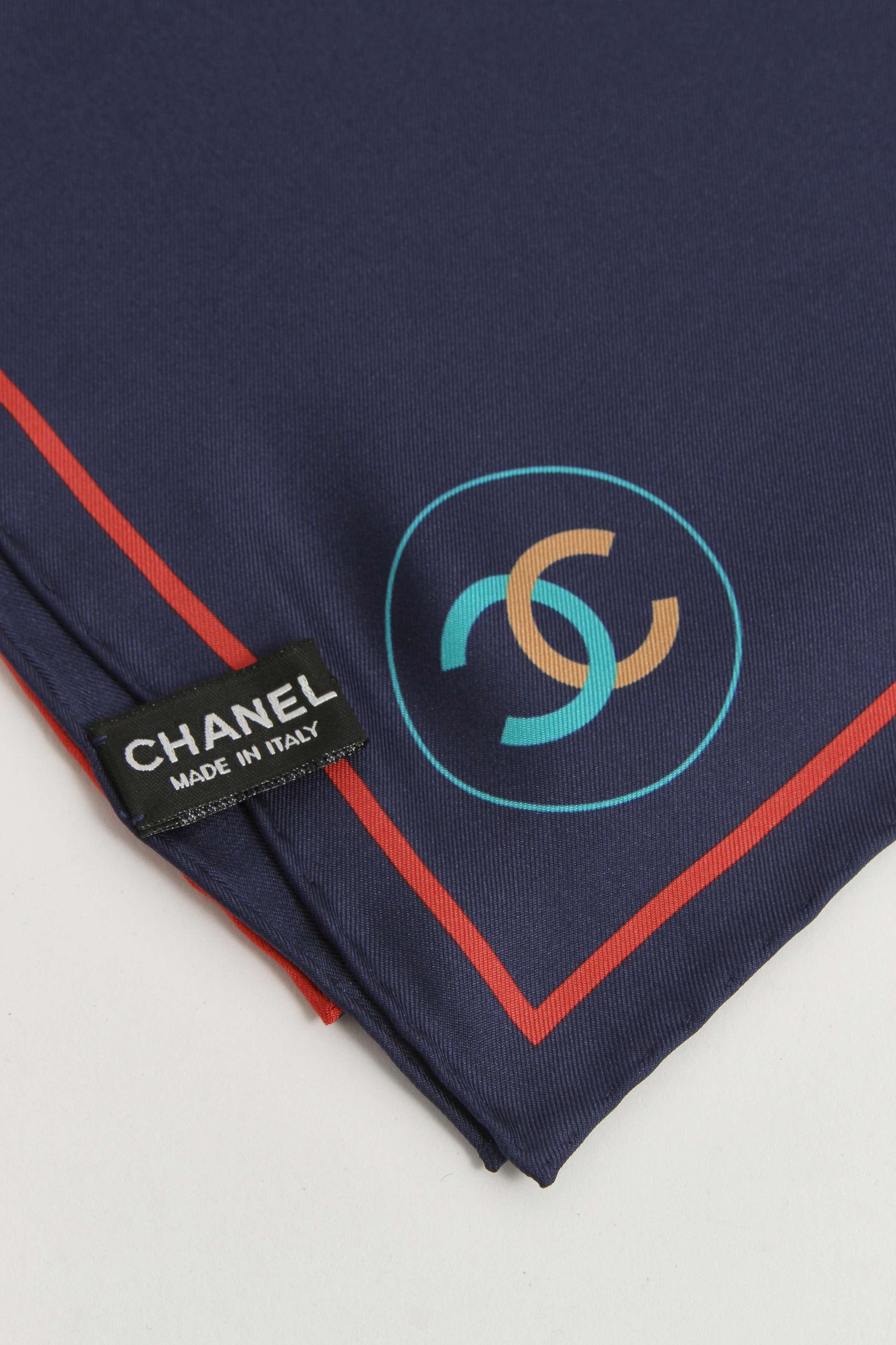 Chanel Silk Scarf, фото 3