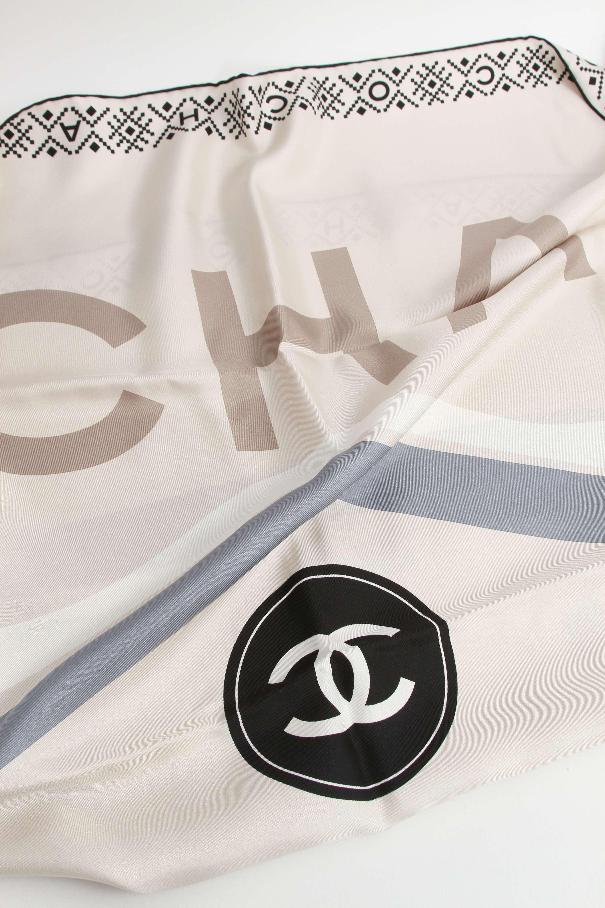 Chanel Silk Scarf, фото 4