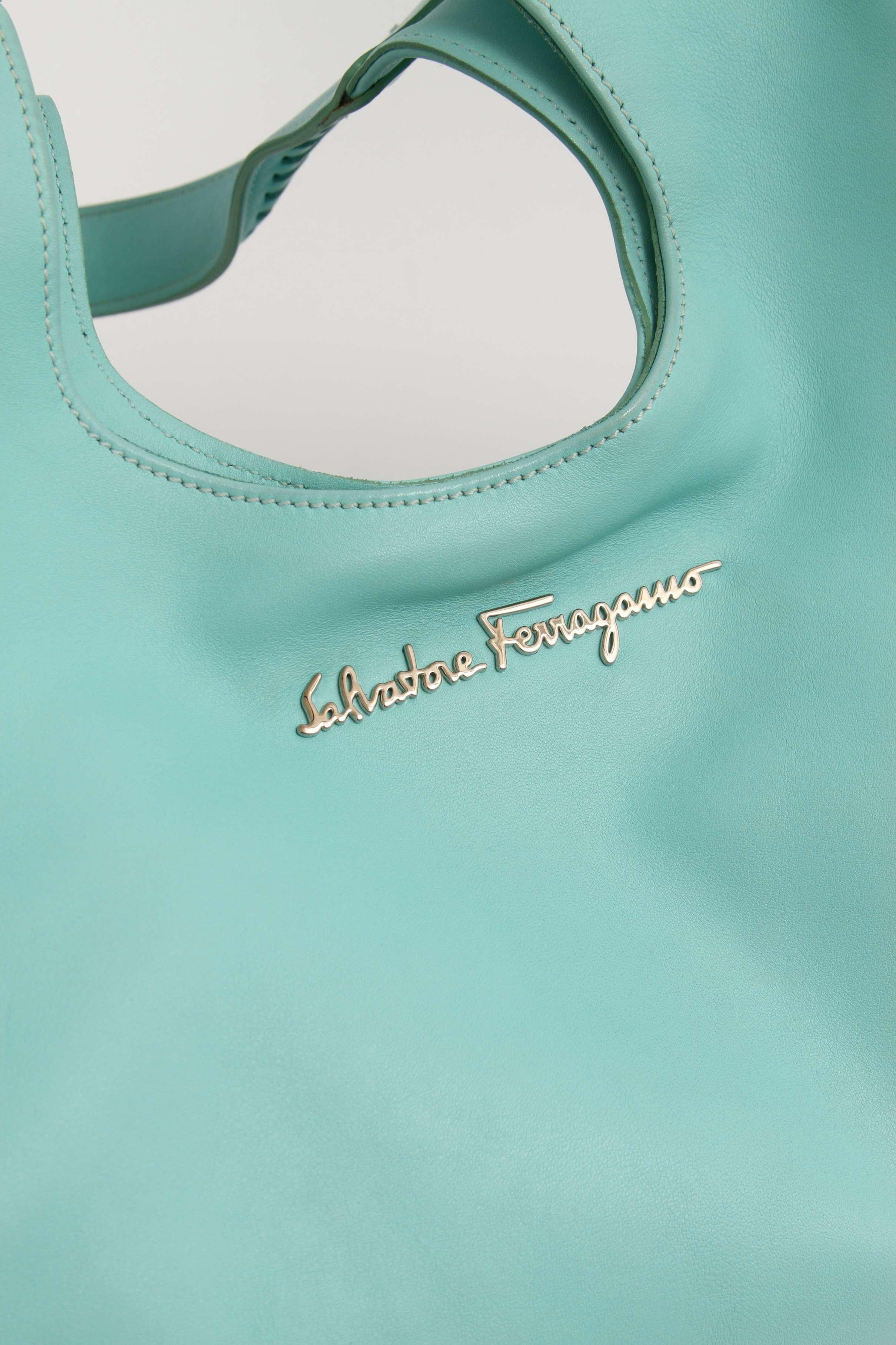 Salvatore Ferragamo Leather Bag, фото 4