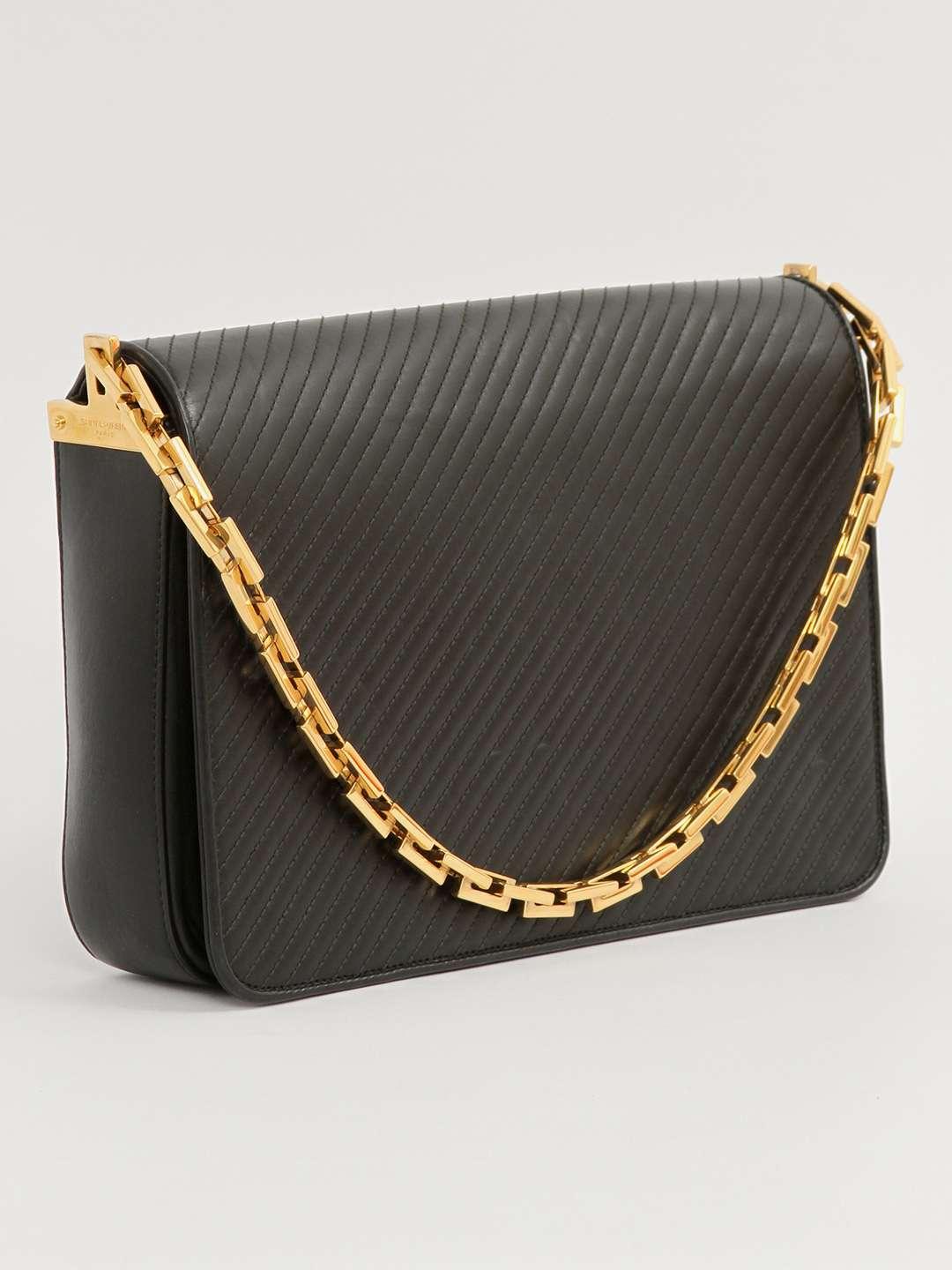 Saint Laurent Leather Bag, фото 2