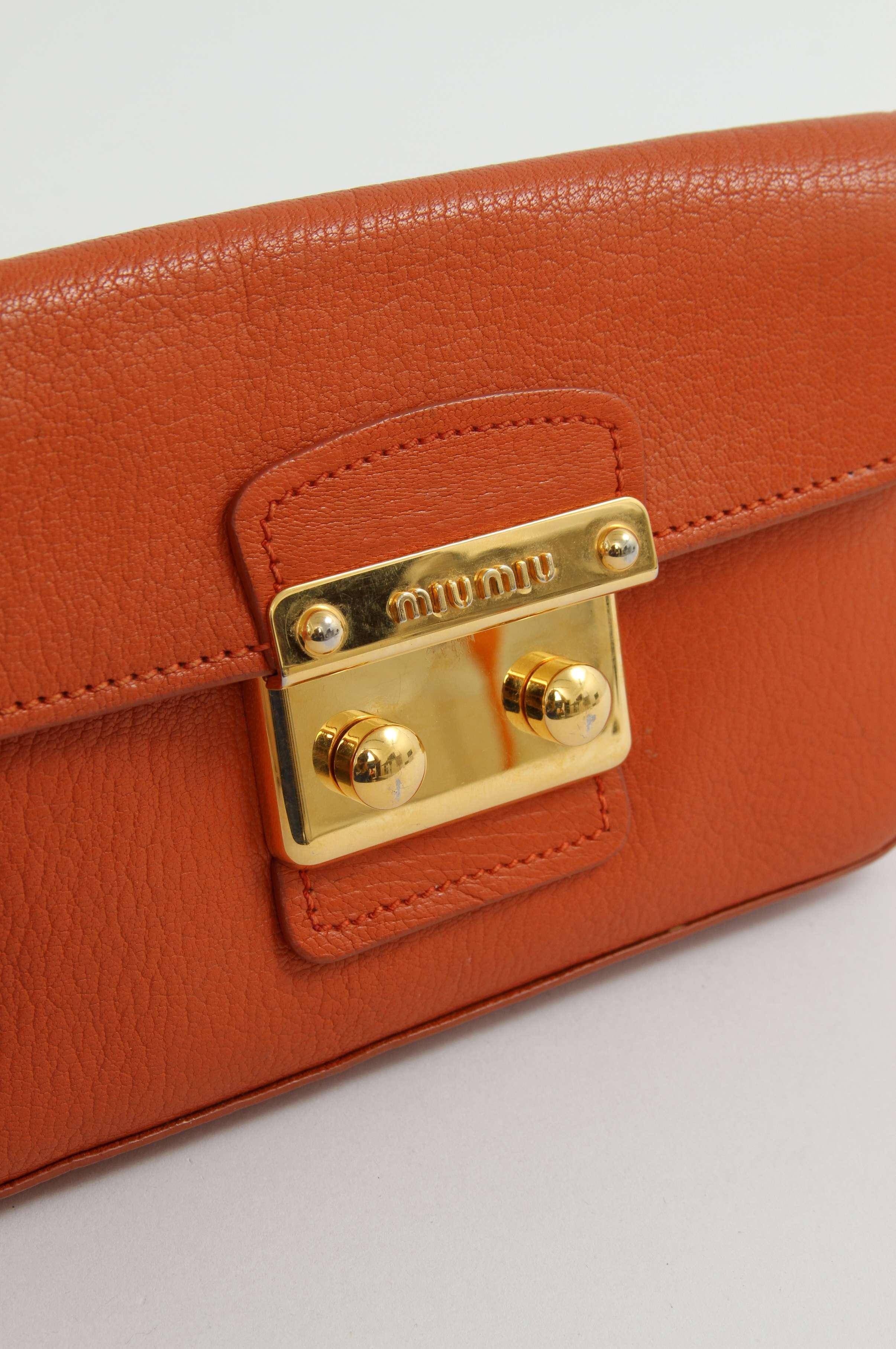 Miu Miu Leather Bag, фото 4