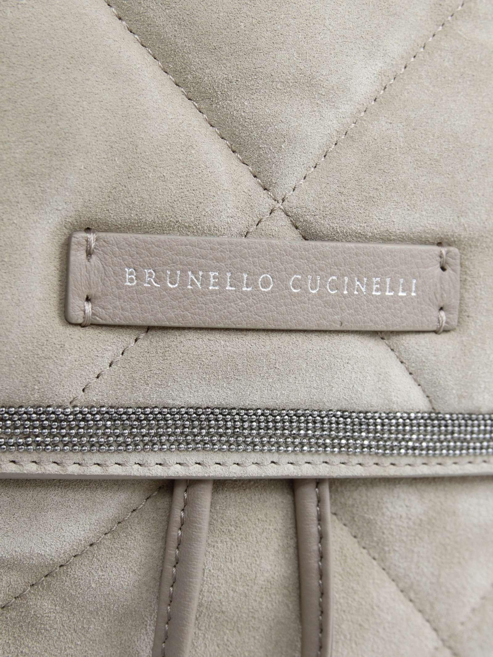 Brunello Cucinelli Leather Bag, фото 4