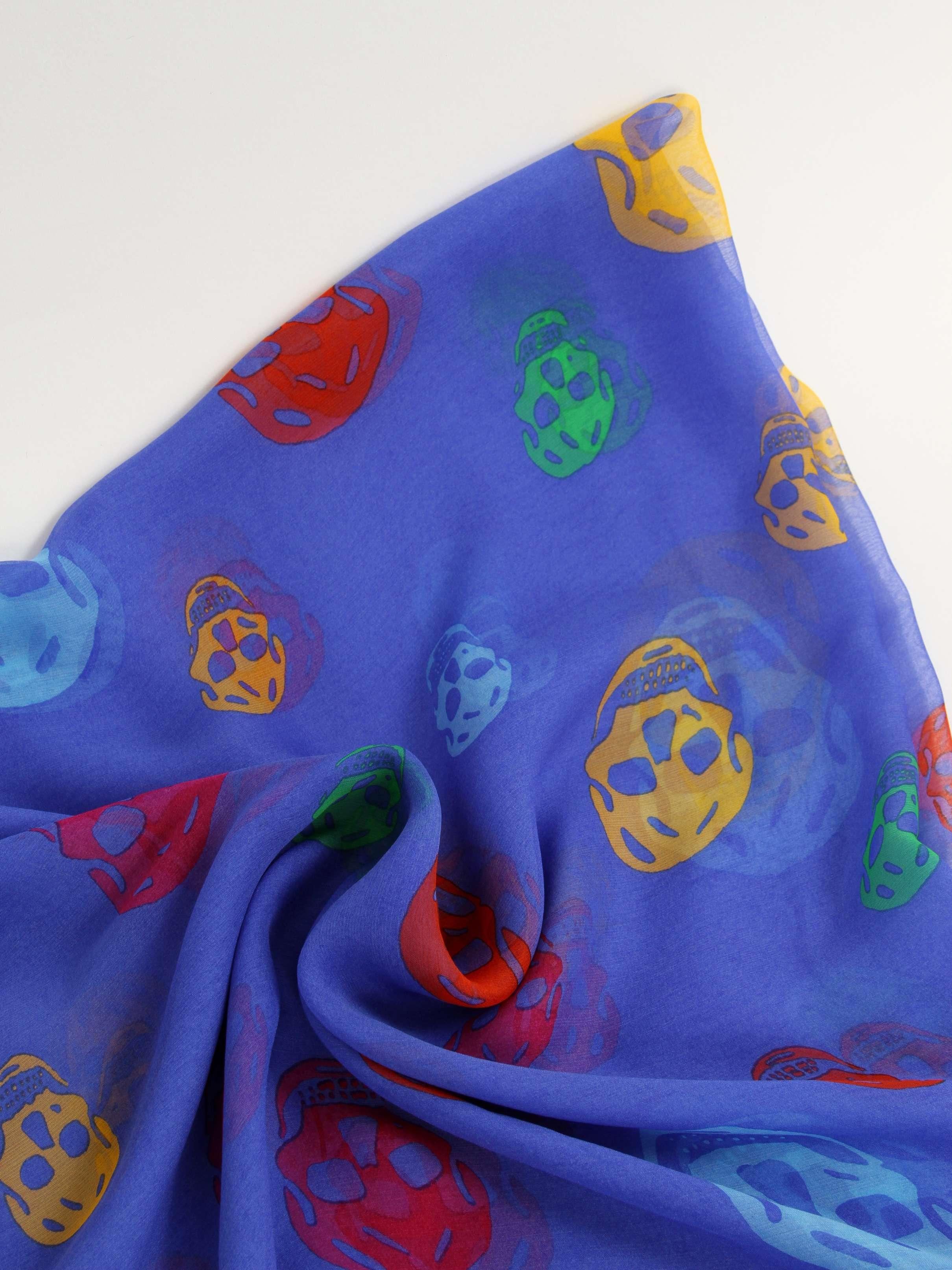 Alexander Mcqueen Silk Scarf, фото 4