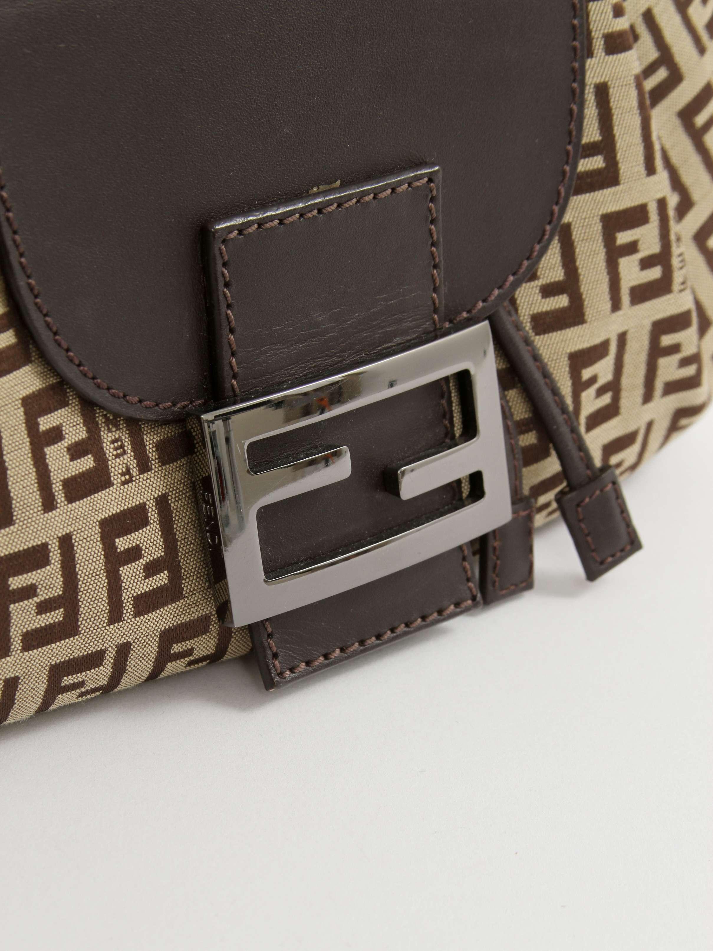 Fendi Textile Bag, фото 4