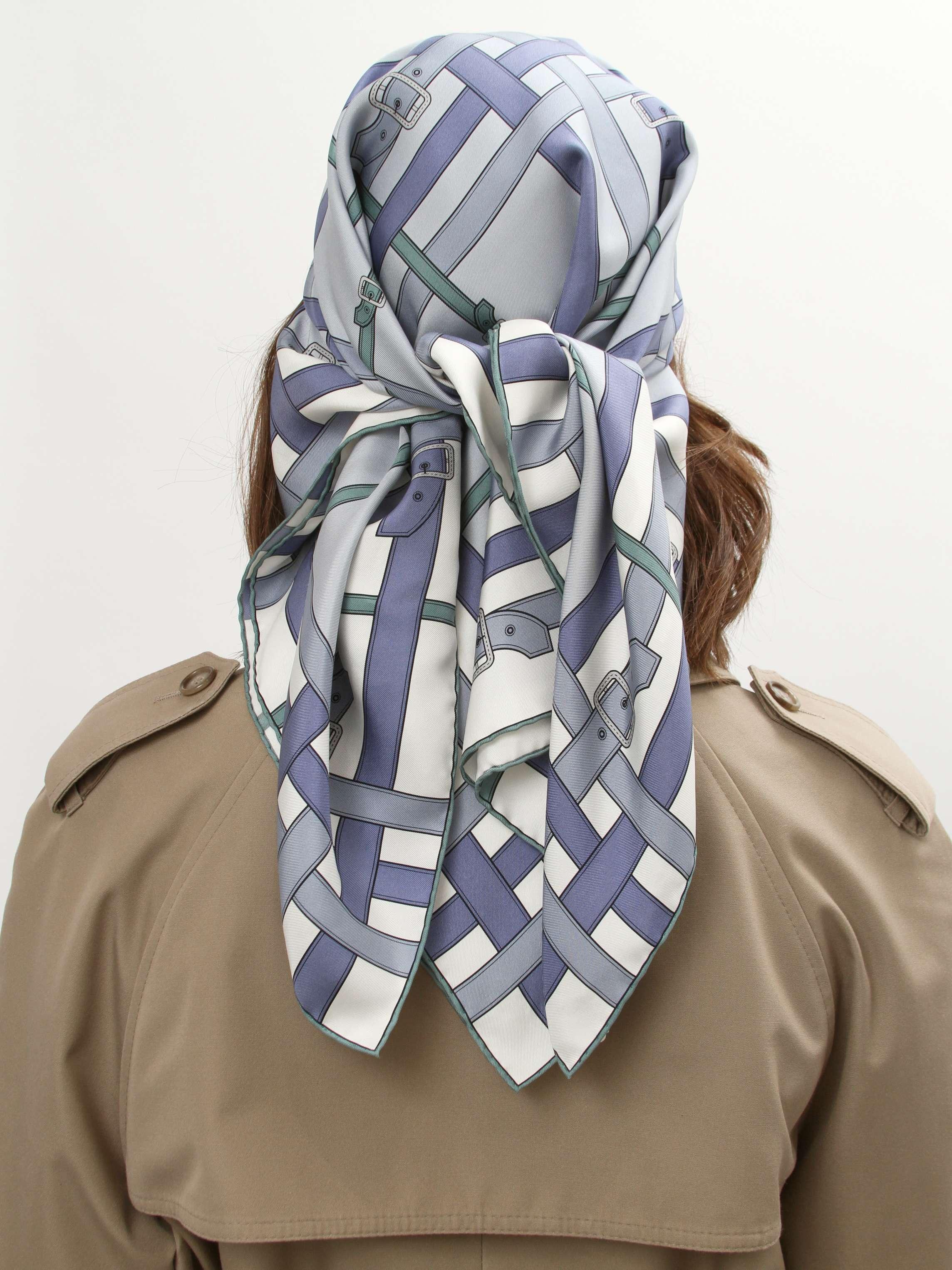 Burberry Silk Scarf, фото 4