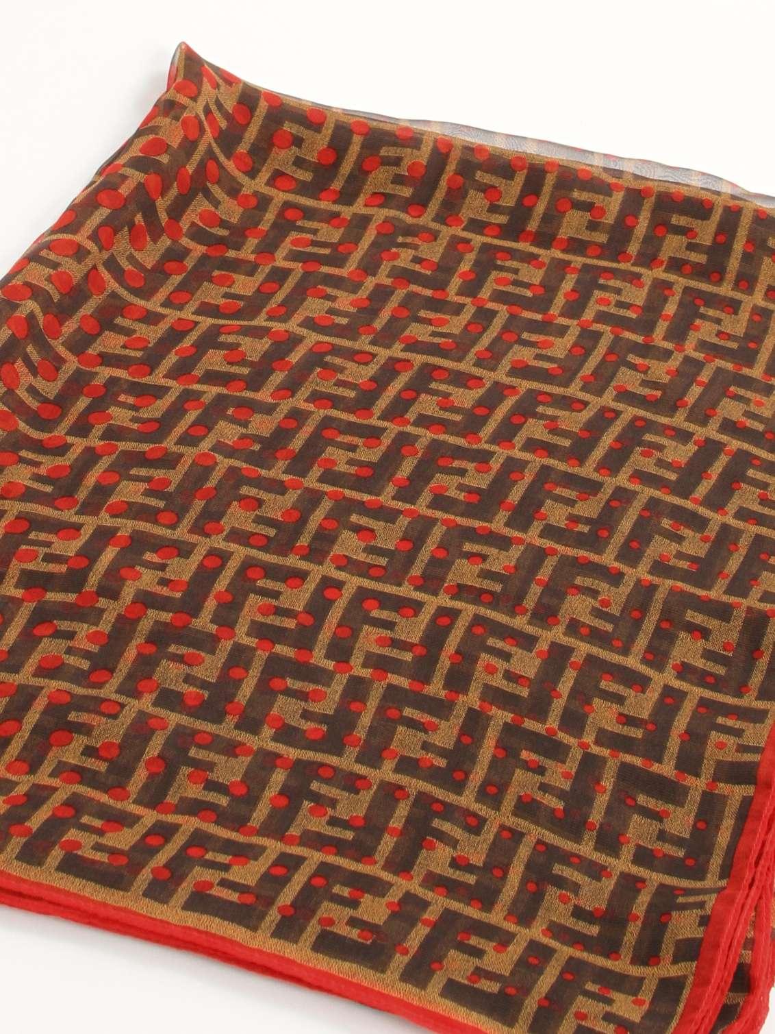 Fendi Silk Scarf, фото 2