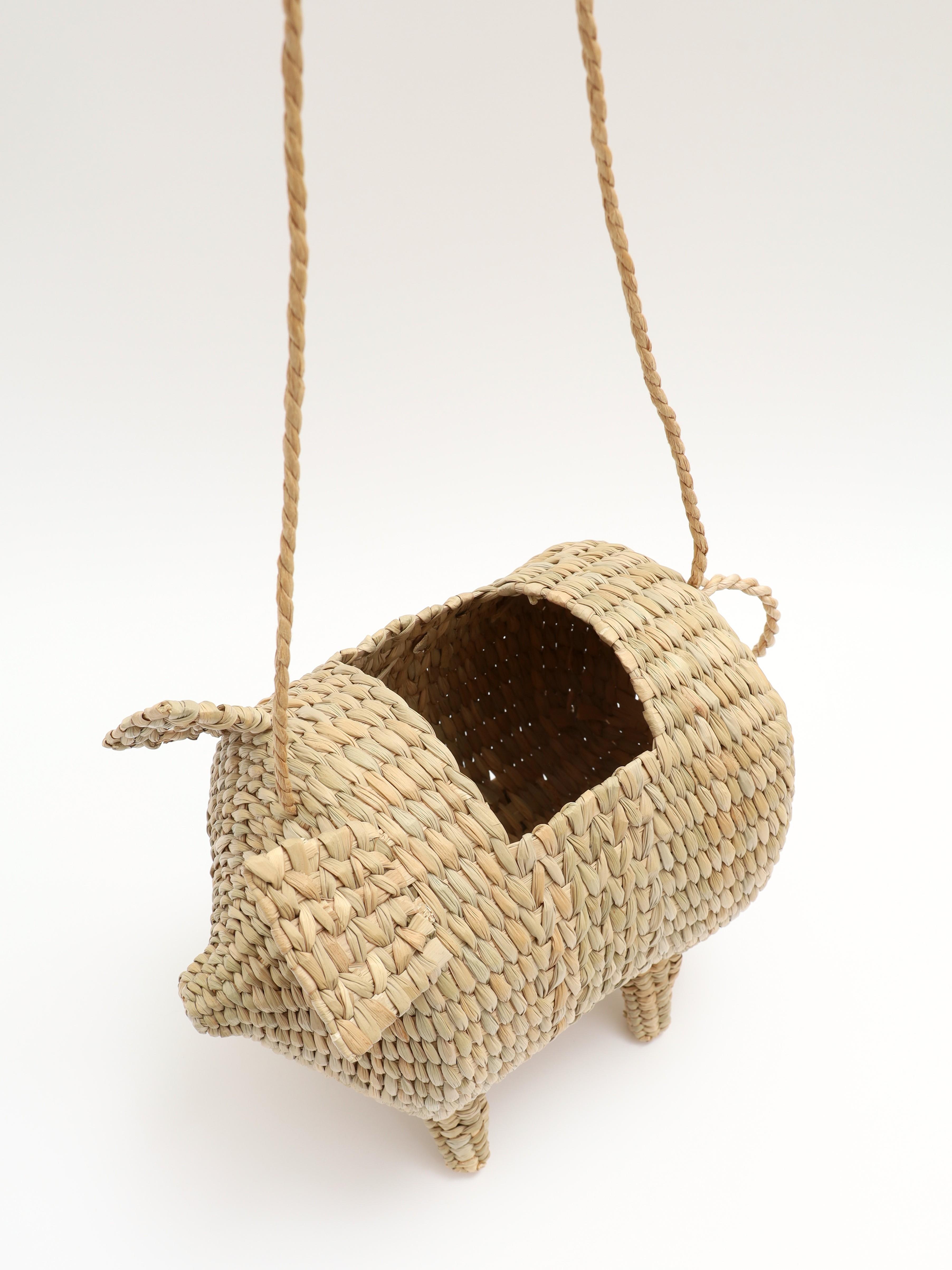 Cult Gaia Raffia Bag , фото 5