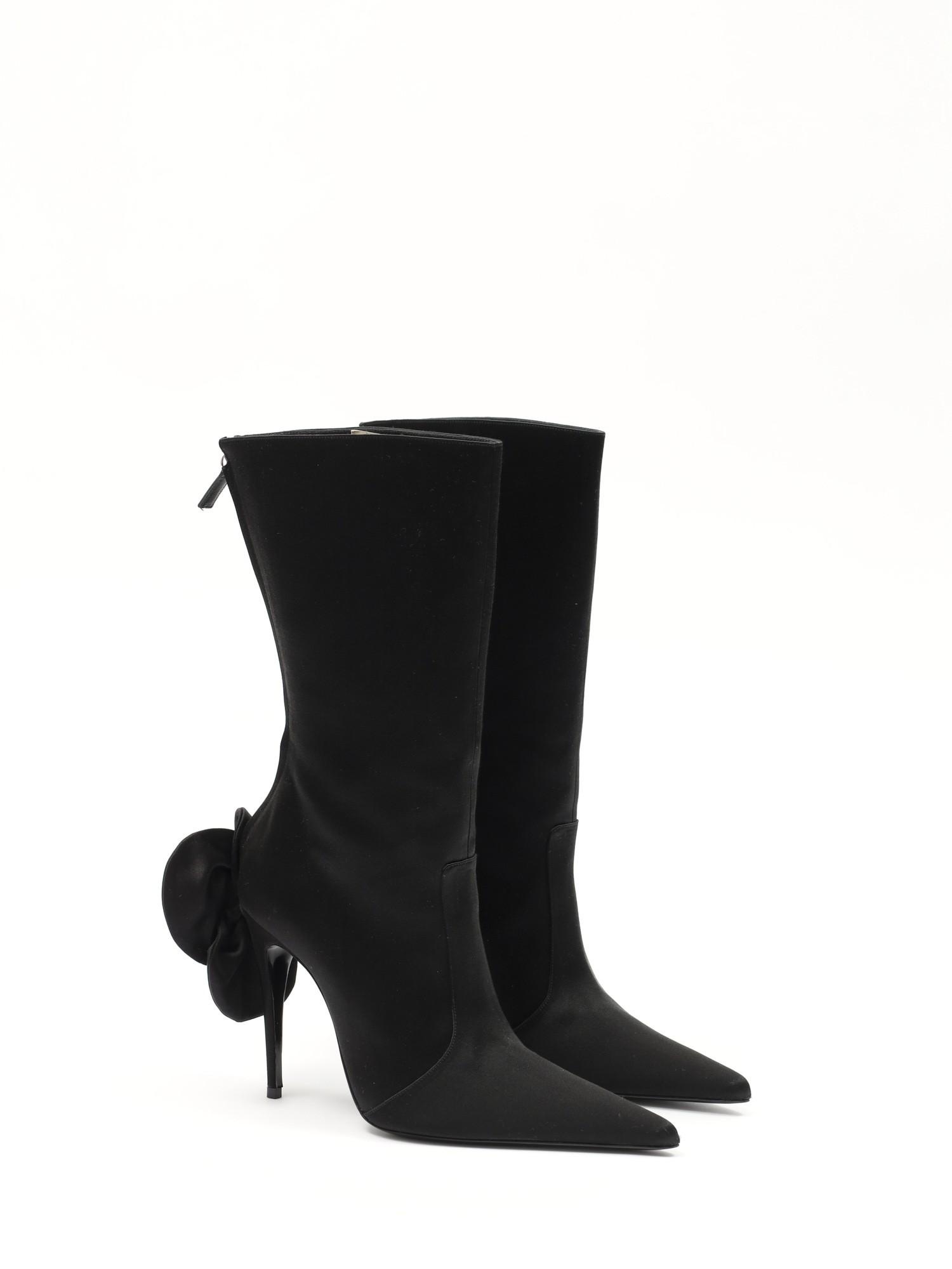 Magda Butrym Sharp Pointed Flower Boots 40, фото 4