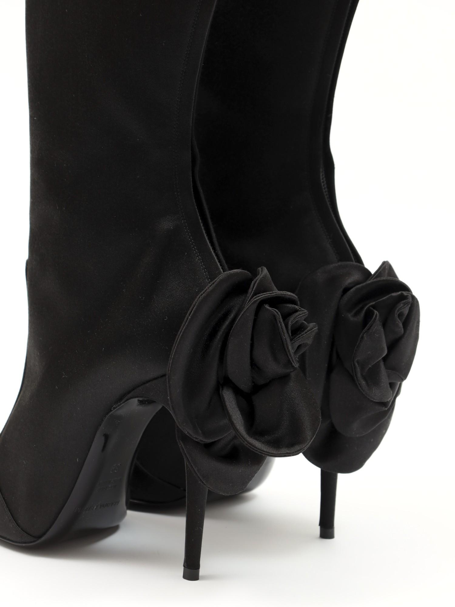 Magda Butrym Sharp Pointed Flower Boots 40, фото 2
