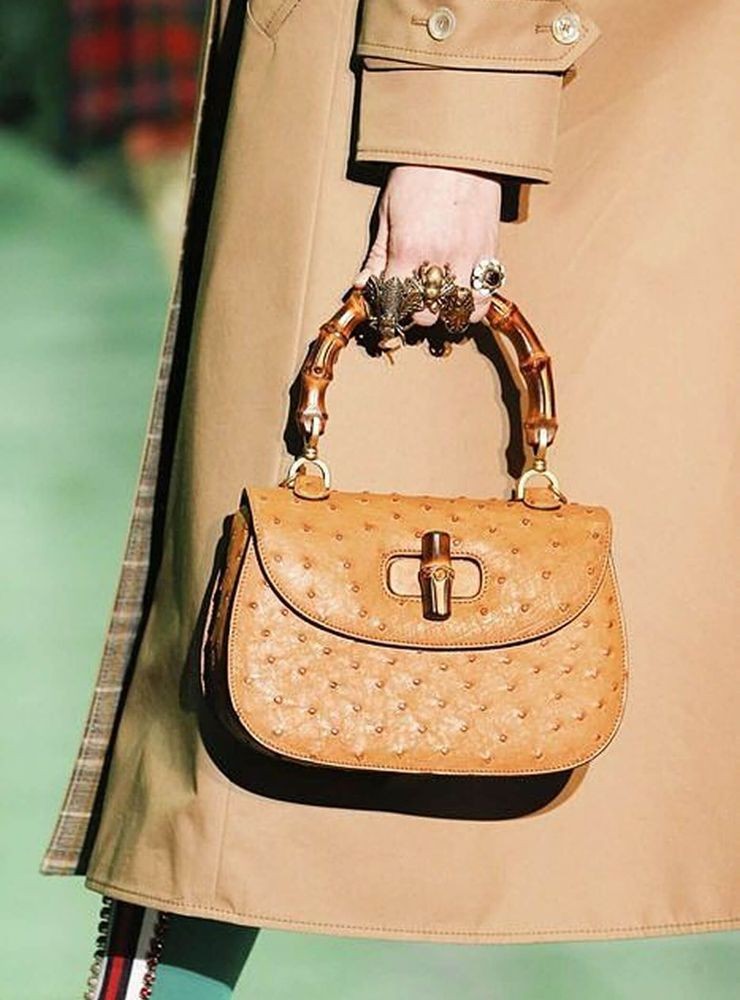 Gucci Bamboo осень 2017