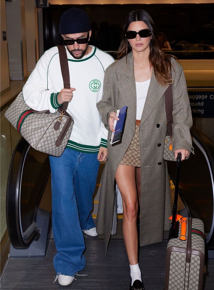 Кендалл Дженнер и Bad Bunny. Фото: Gucci